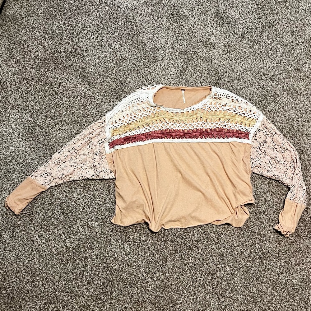 Free People Lacy Crop
